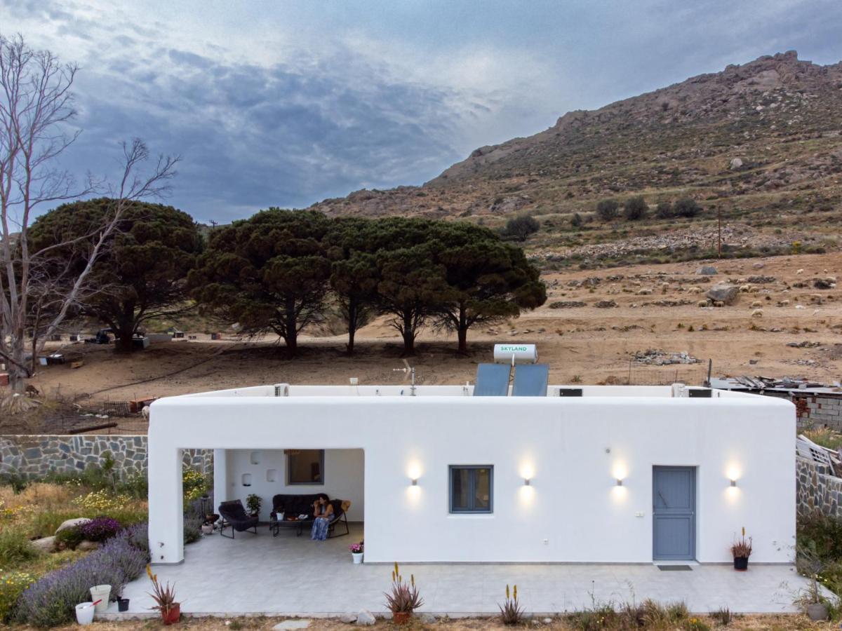 Cycladic Home On The Hill With Beautiful Views!! Agkidia Luaran gambar