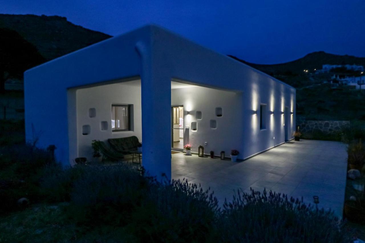 Cycladic Home On The Hill With Beautiful Views!! Agkidia Luaran gambar