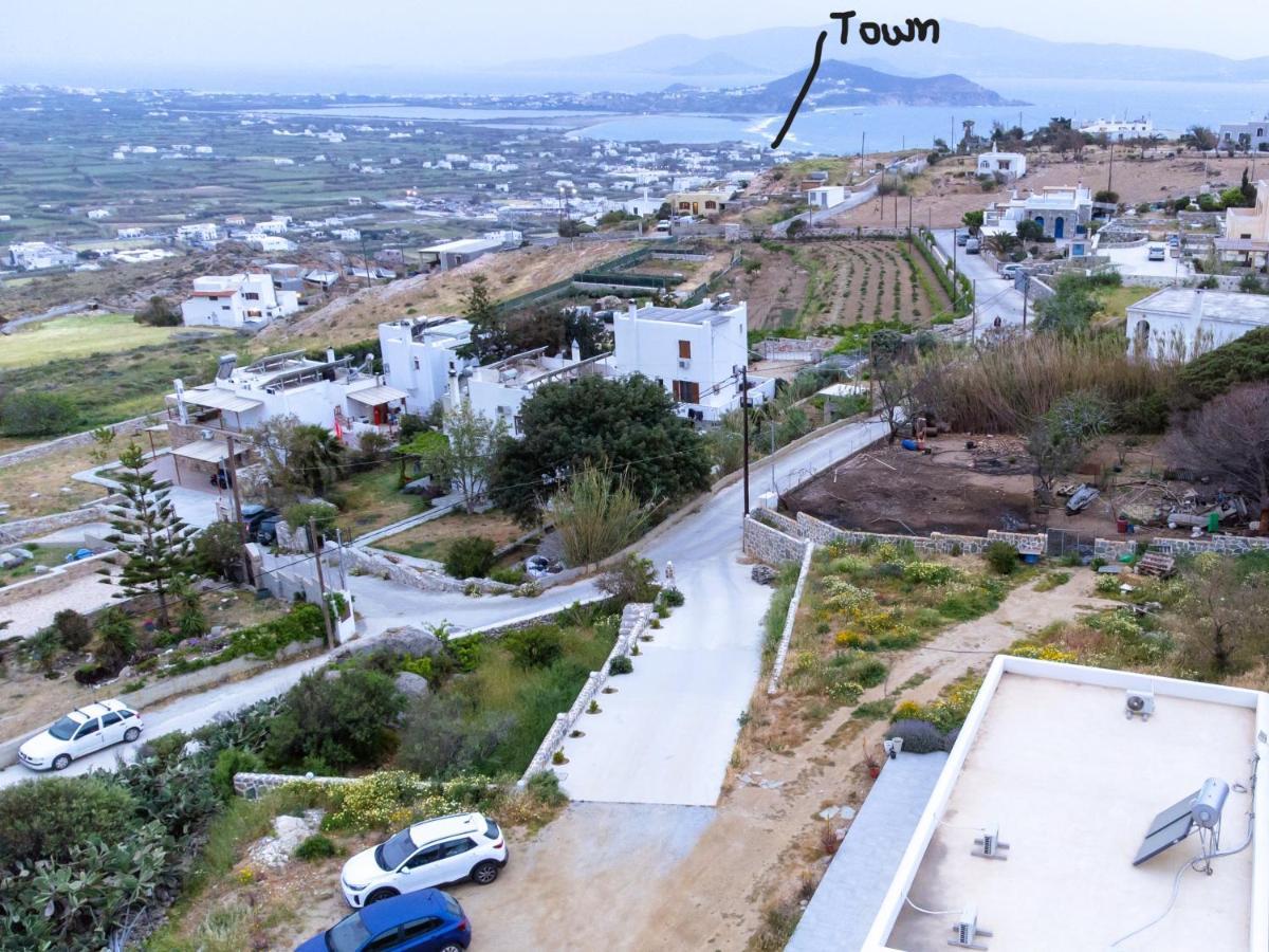 Cycladic Home On The Hill With Beautiful Views!! Agkidia Luaran gambar